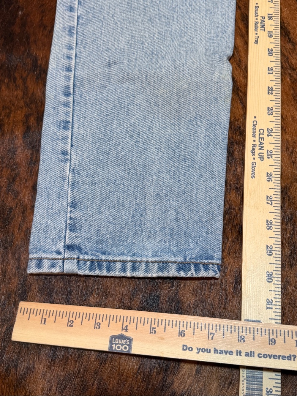 Vintage AT Denim Mom Jeans Womens 2R Light Wash Blue High Rise Straight Leg 90s - Picture 4 of 7